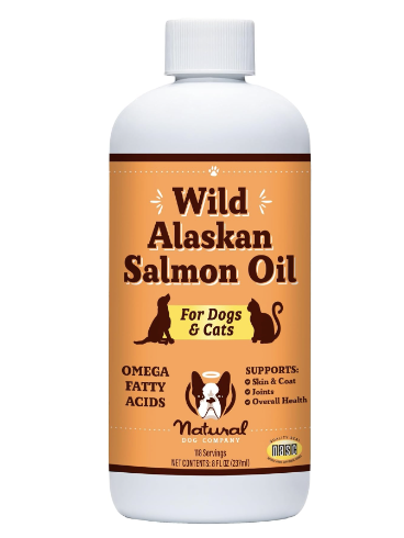 Product shot: Natural Pet Wild Alaskan Salmon Oil